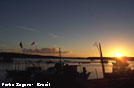 tramonto a Porto Seguro Brasile